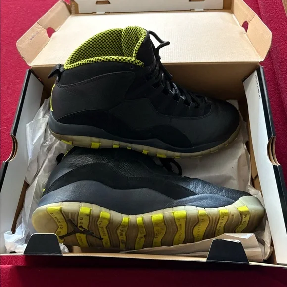 “Venom Green” Retro Air Jordan 10 Size 14 Venom Green” Retro Air Jordan 10 Size 14 - disolcolor.com main image 3